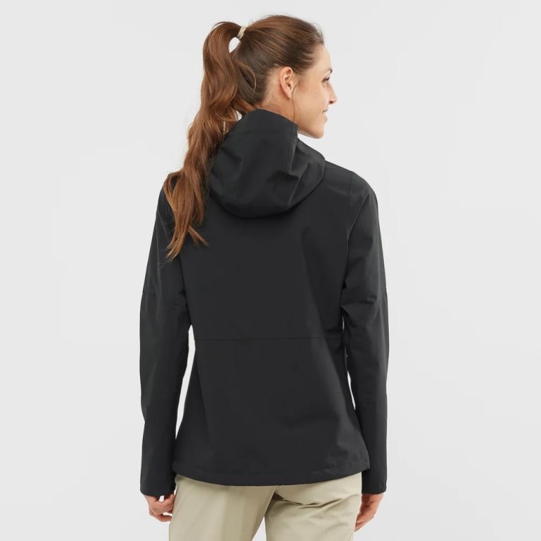 Salomon Outrack Waterproof 2.5L Women's Shell Jackets Black | CA 95N60